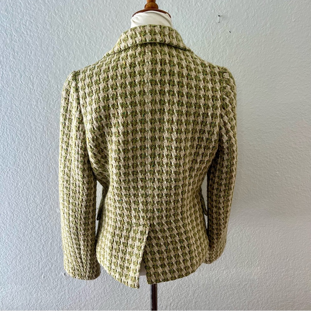 Banana Republic Tweed Wool Blend Blazer Size Small - Picture 6 of 13